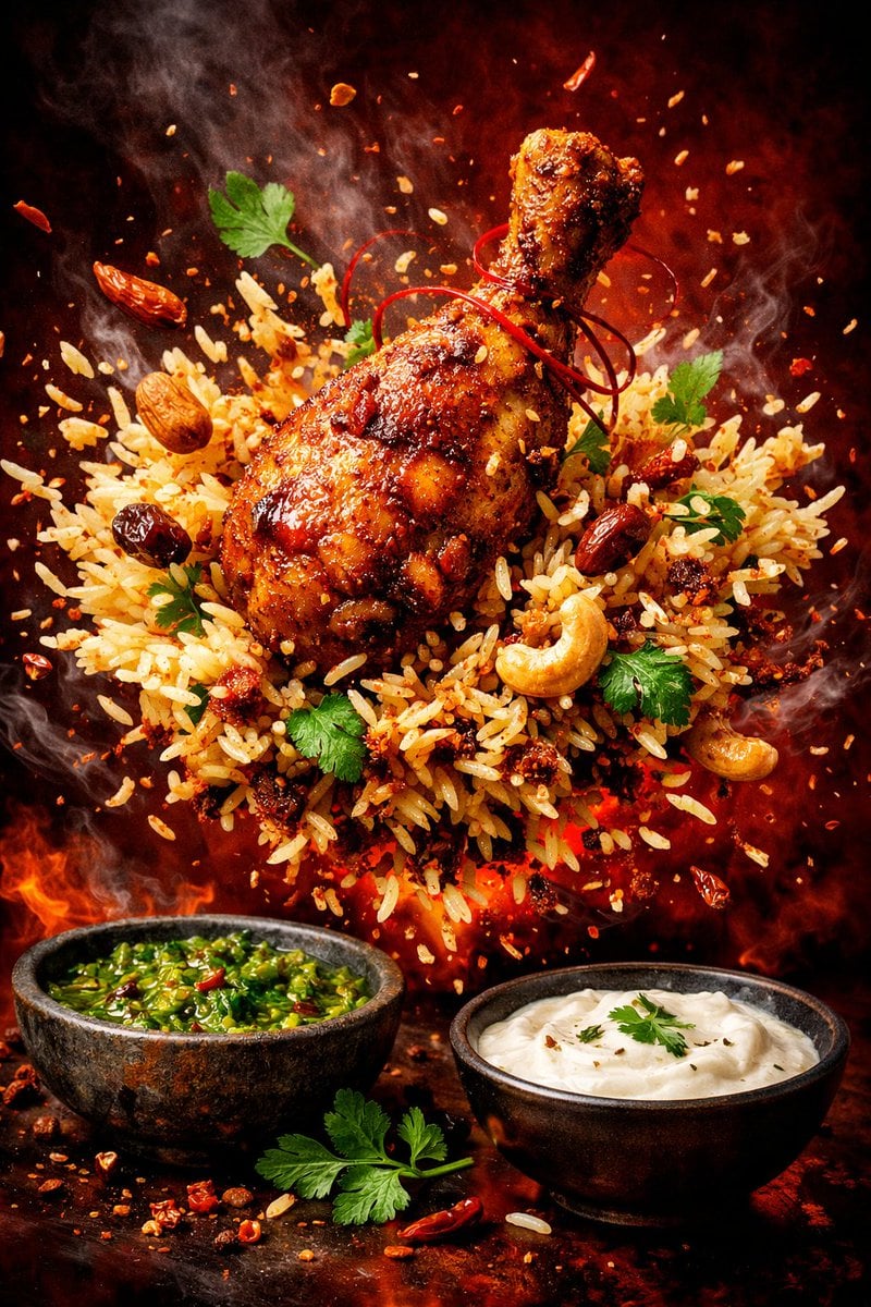 Cinematic Mid-Air Spiced Feast Explosion(4)