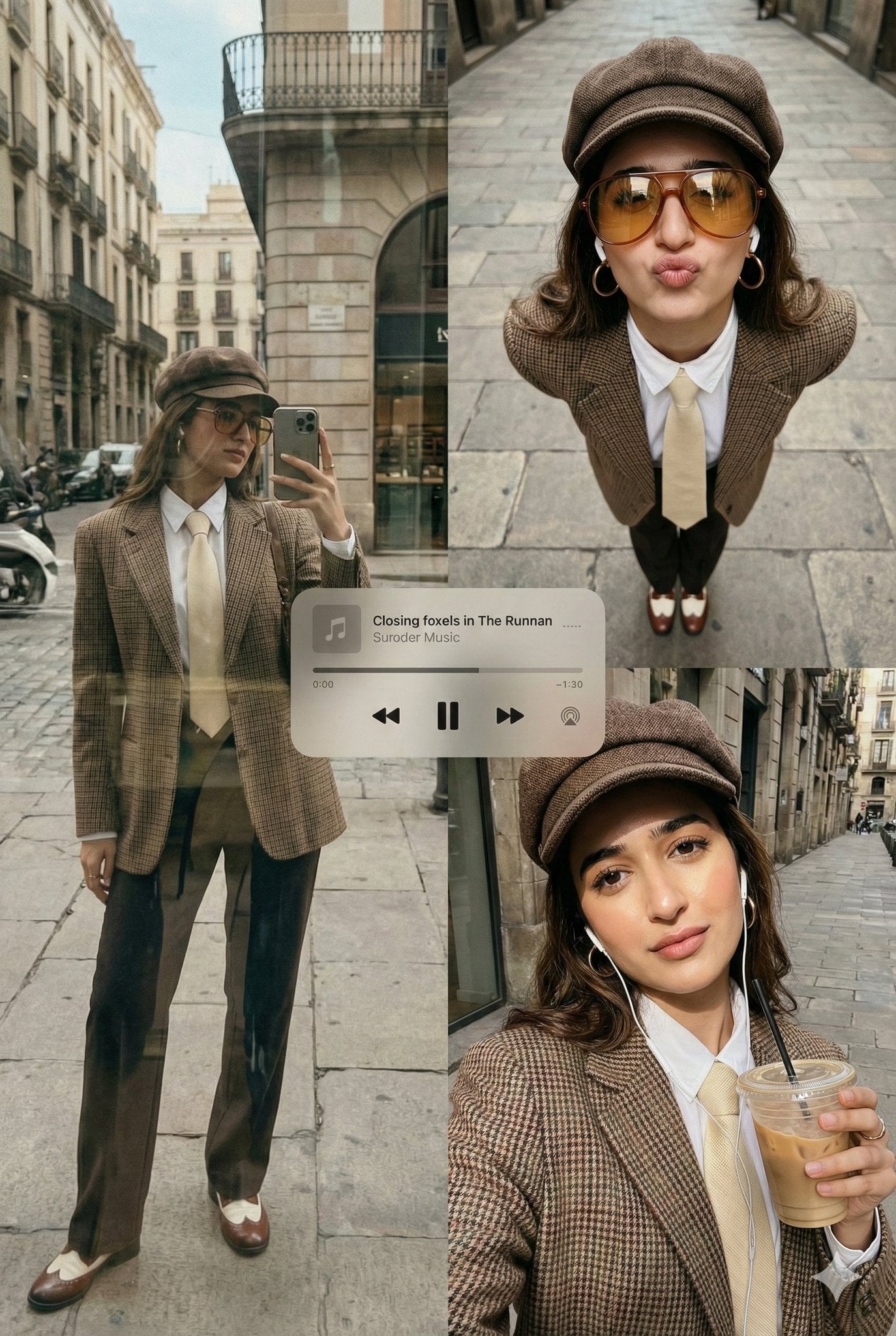 Urban Street Style Fashion Collage