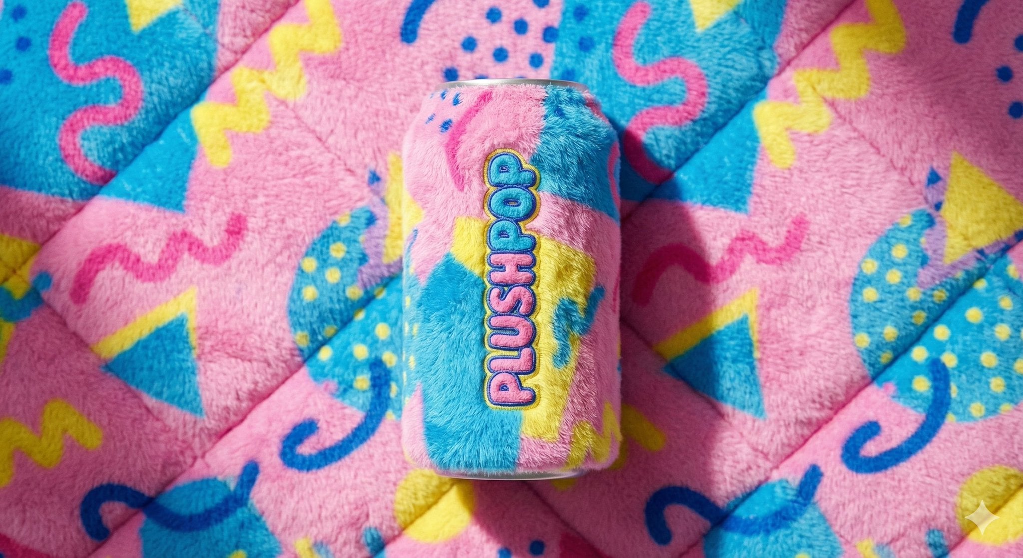 Fluffy Plush Beverage Can Product Shot(4)