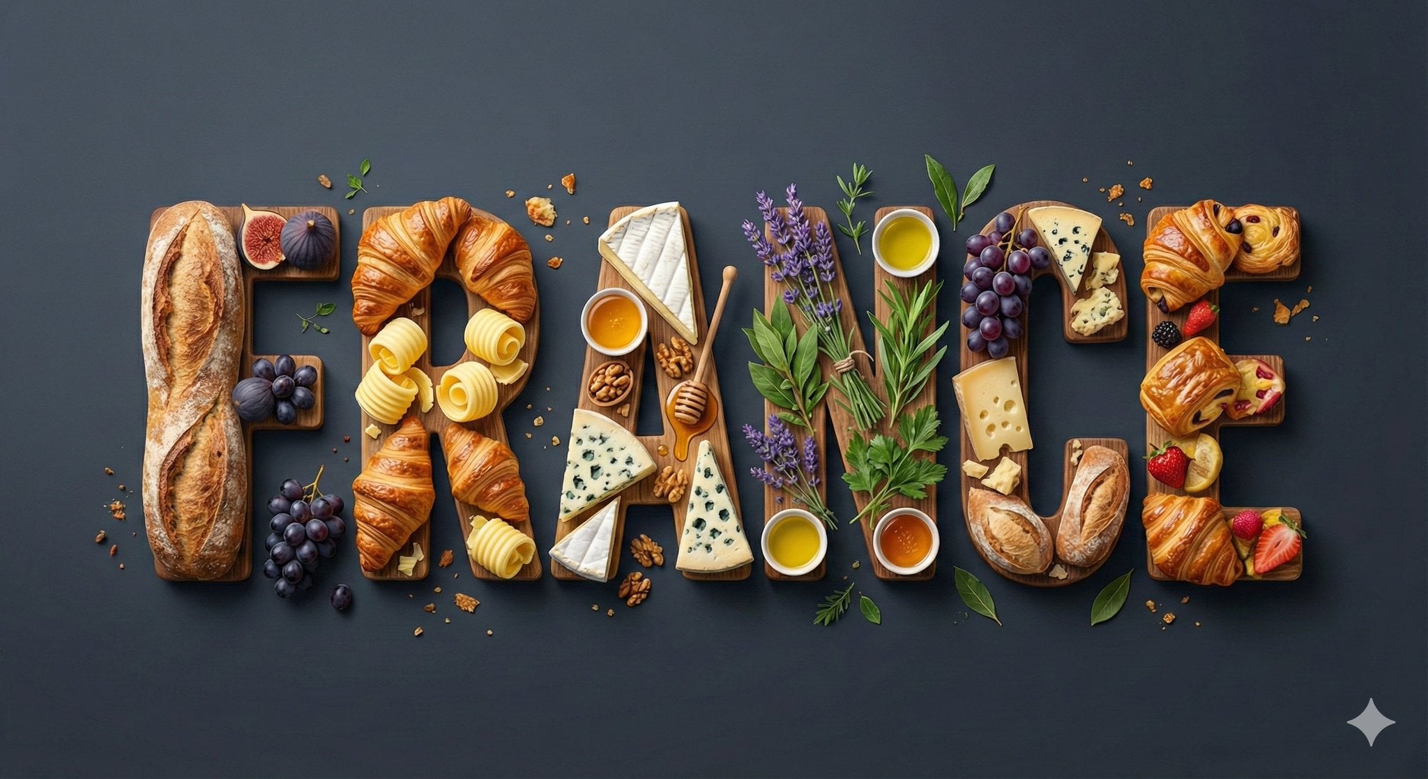 Country Name Food Typography Illustration(3)