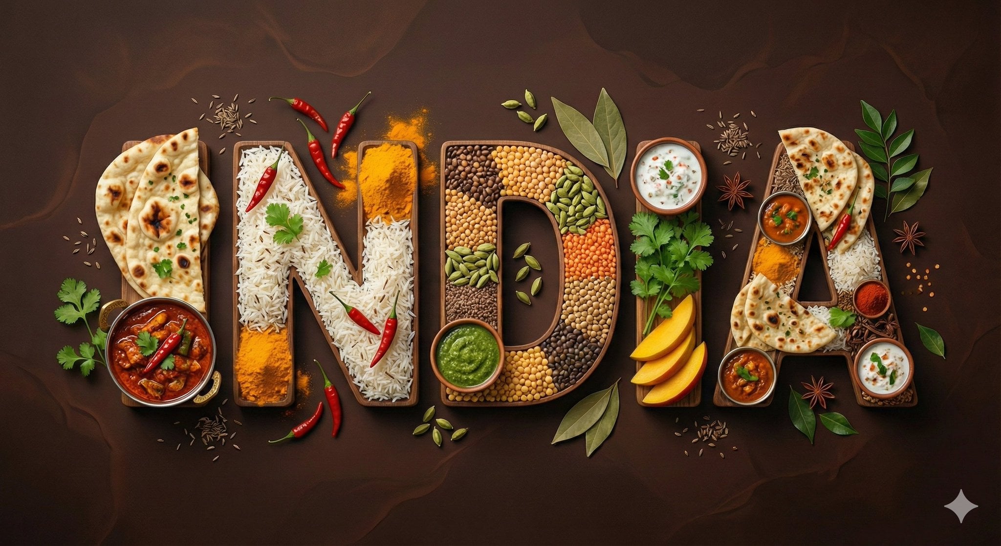Country Name Food Typography Illustration(4)