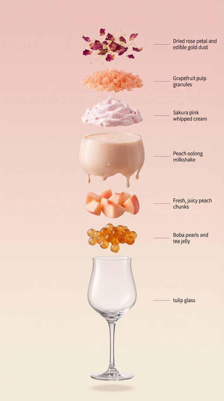 Chocolate Coffee Drink Exploded View Infographic(3)