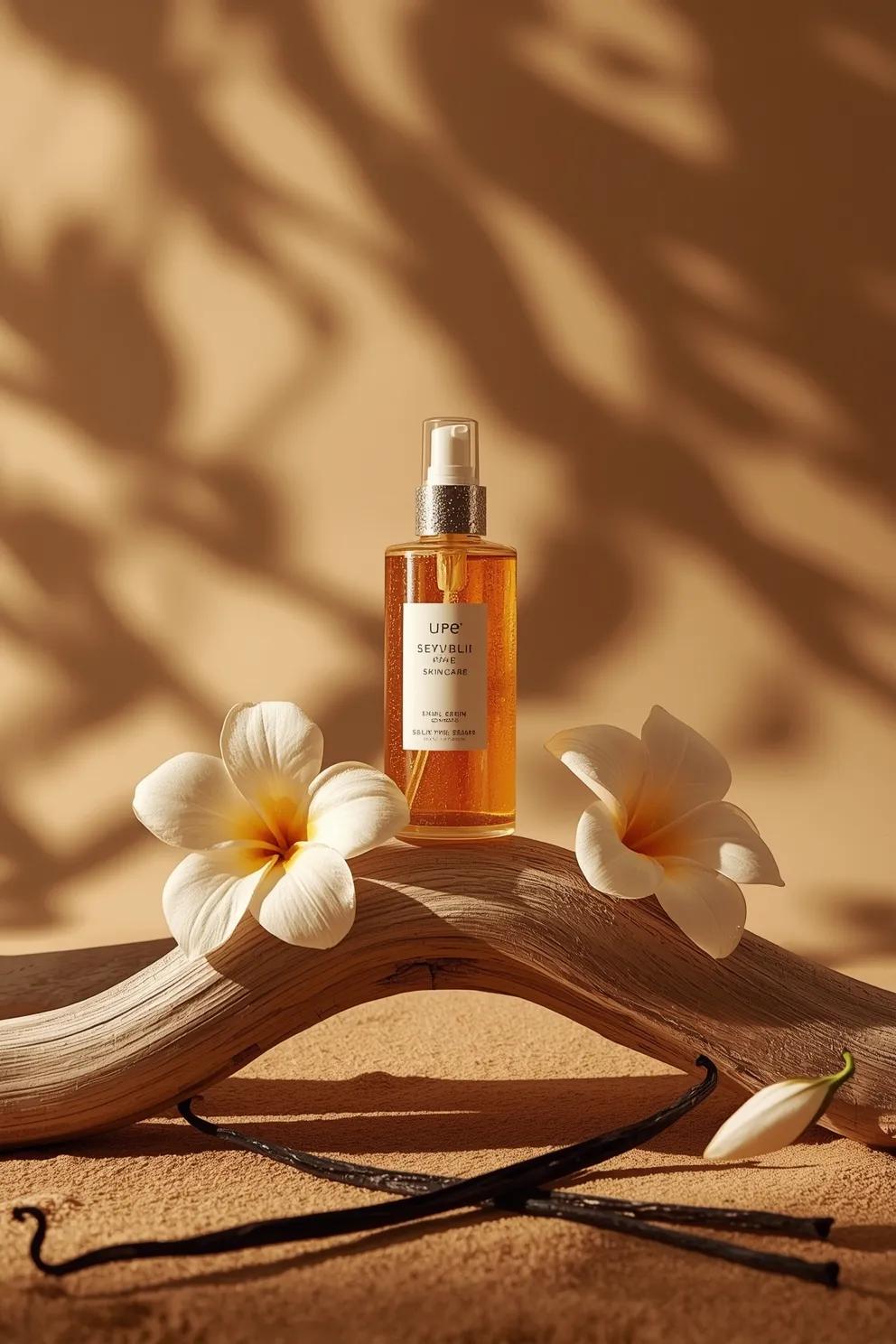 Amber Serum Bottle Luxury Skincare Product Shot(3)