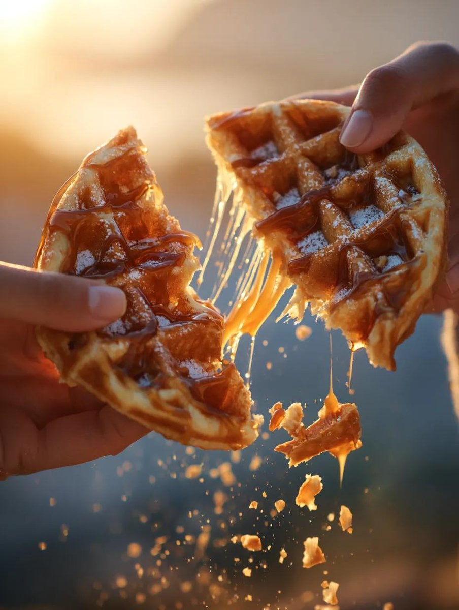 Gooey Comfort Food Pull Photo Series(3)