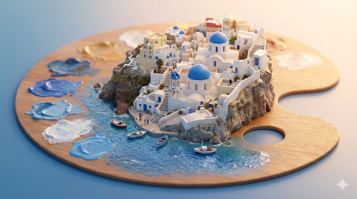 Miniature 3D Location Diorama