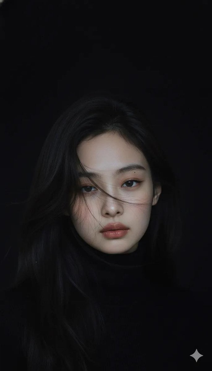 Moody Cinematic Portrait in a Black Turtleneck(3)