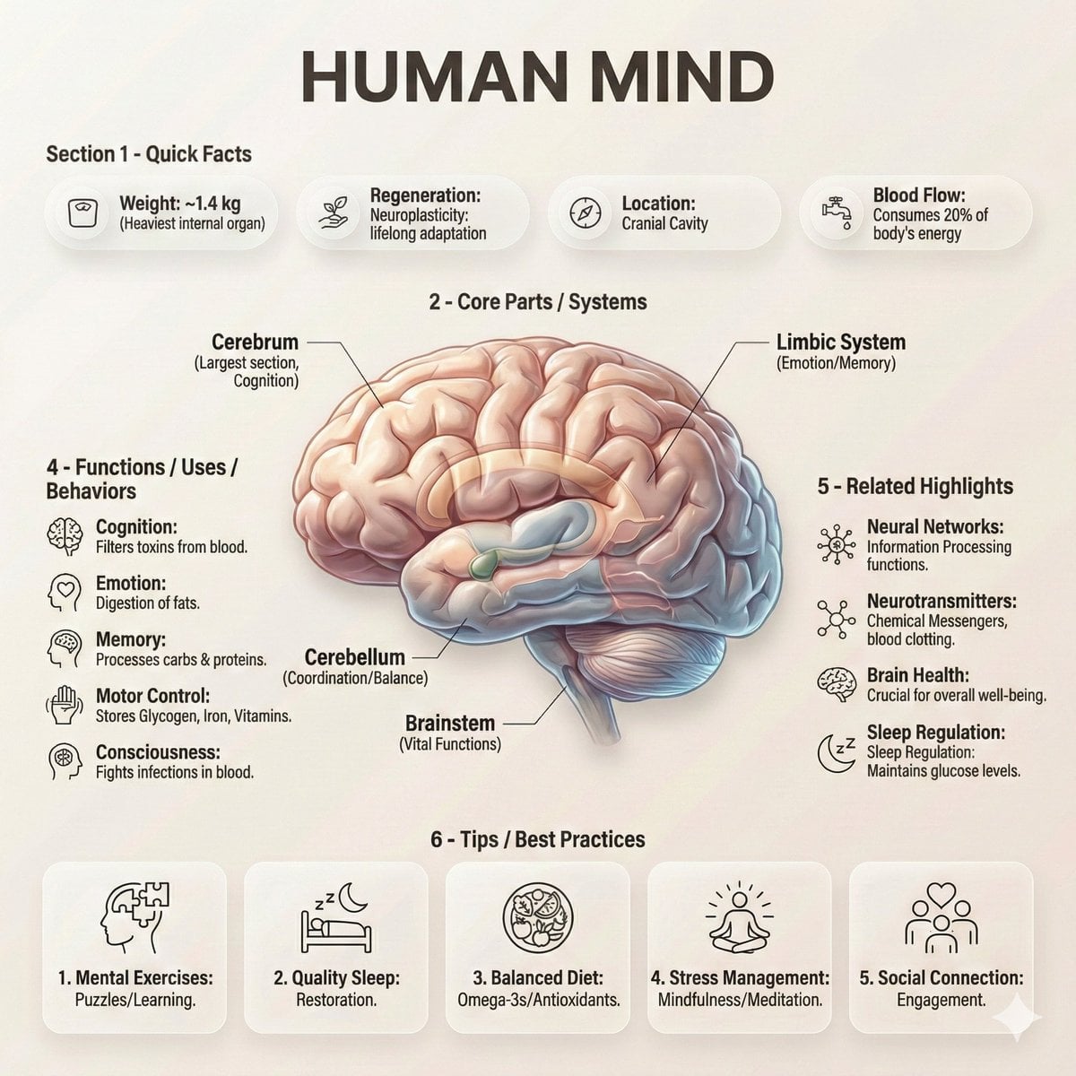 Human Liver Anatomy Infographic Poster(2)