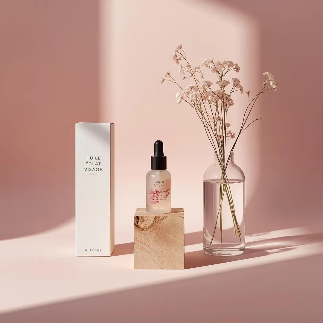 Pink Facial Oil Dropper Bottle Product Photo(4)