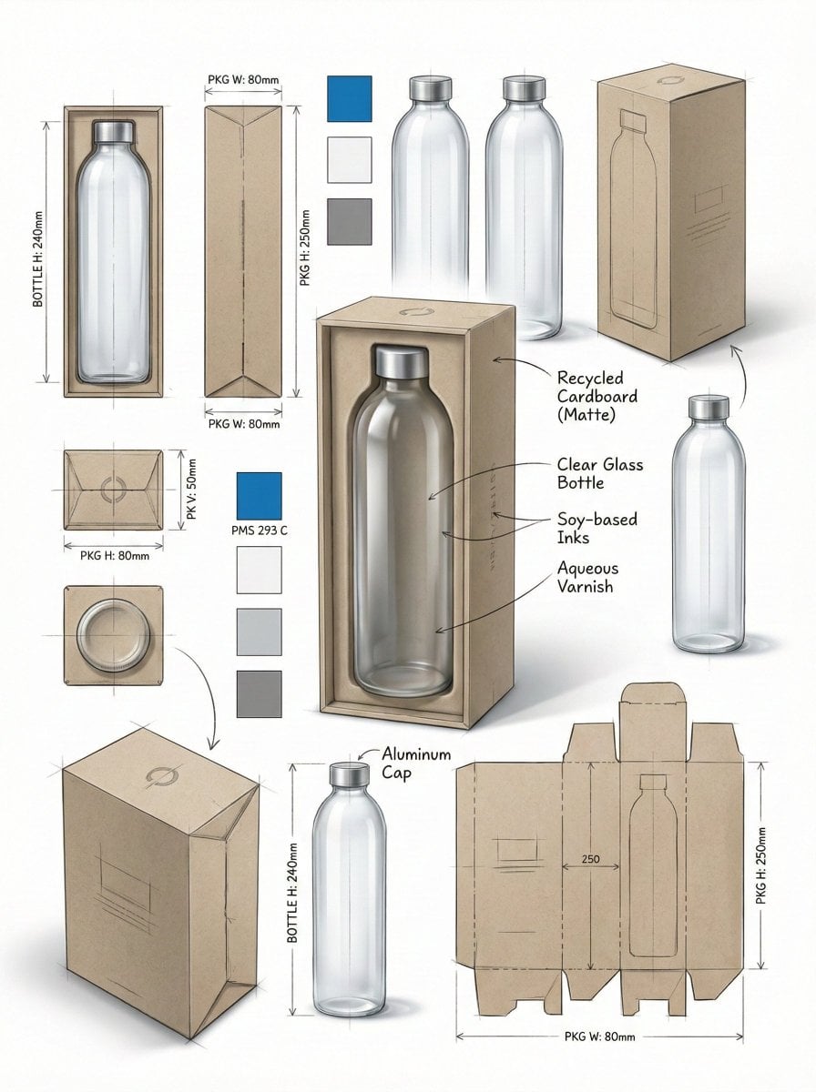 Industrial Packaging Design Illustration Sheet(2)