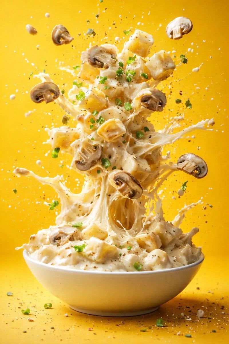 Cinematic Salad Explosion Food Photo(3)