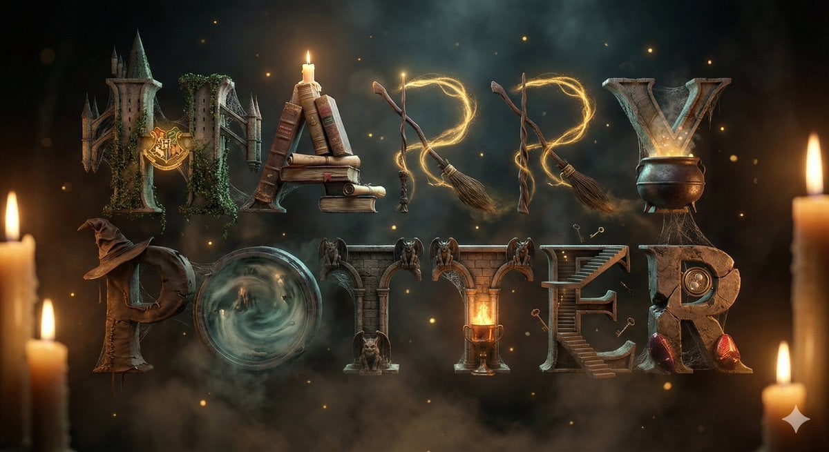 Cinematic 3D Narrative Typography in Metal and Stone (2)