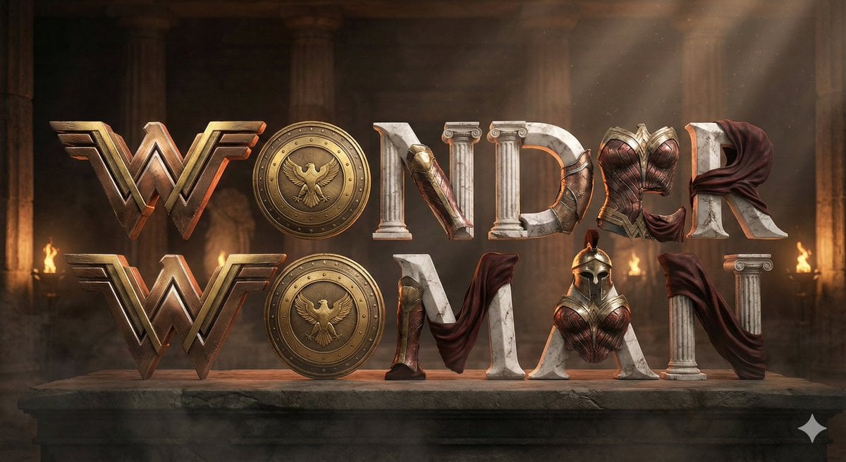 Cinematic 3D Narrative Typography in Metal and Stone (4)