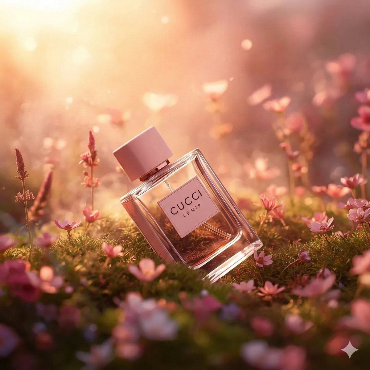 Luxury Perfume Product Shot in a Fantasy Meadow(4)