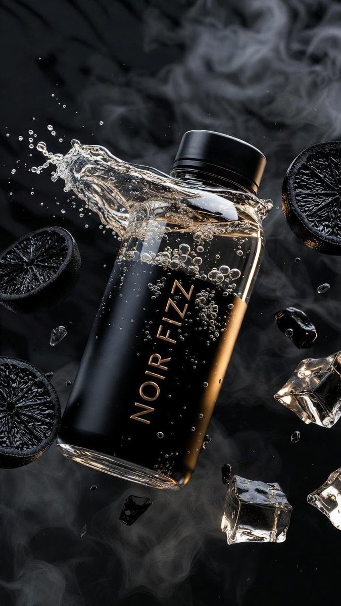 Noir Fizz Matte Black Soda Product Shot(4)