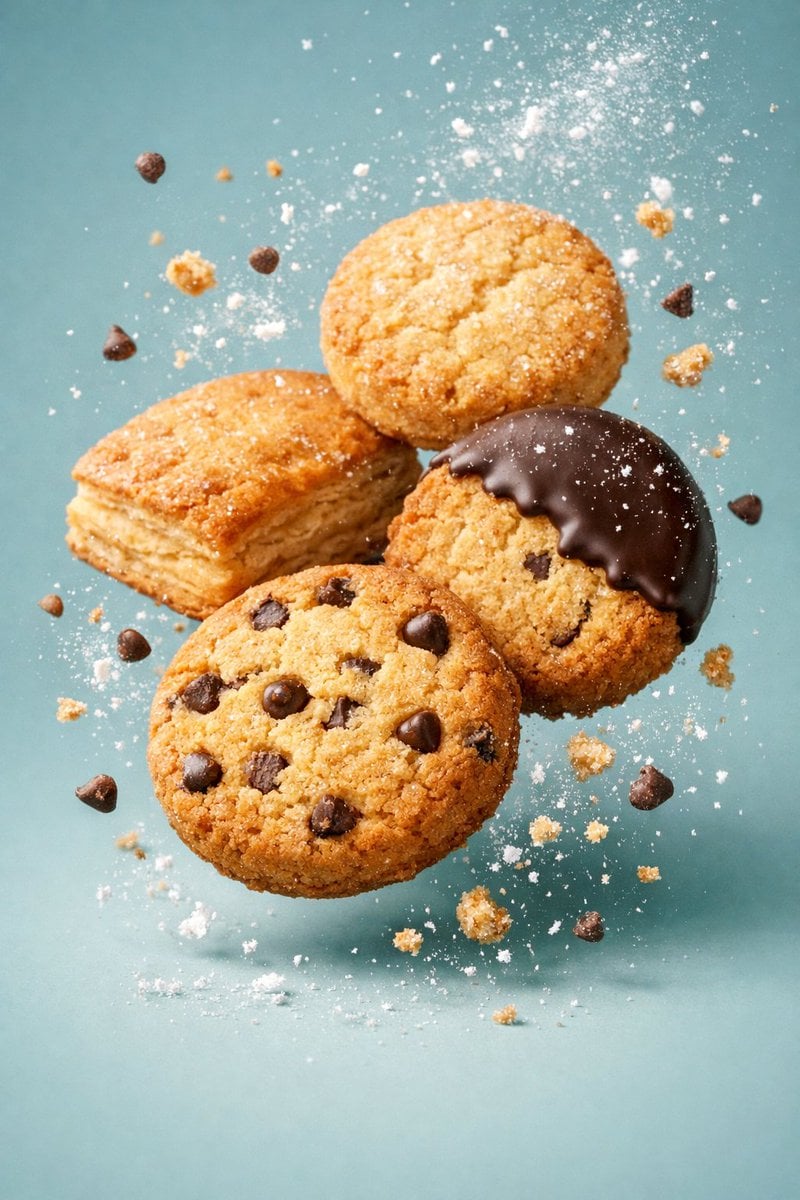 Luxury Biscuit Cookie Advertising Photo(3)