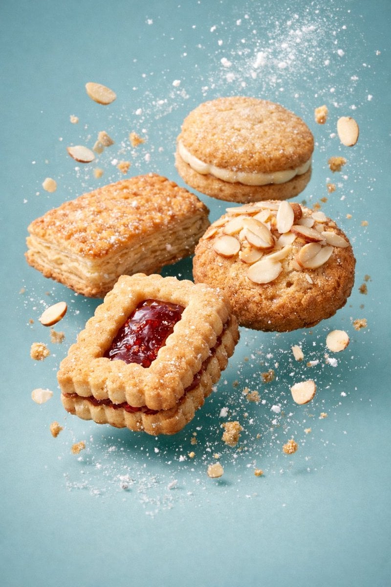 Luxury Biscuit Cookie Advertising Photo(4)