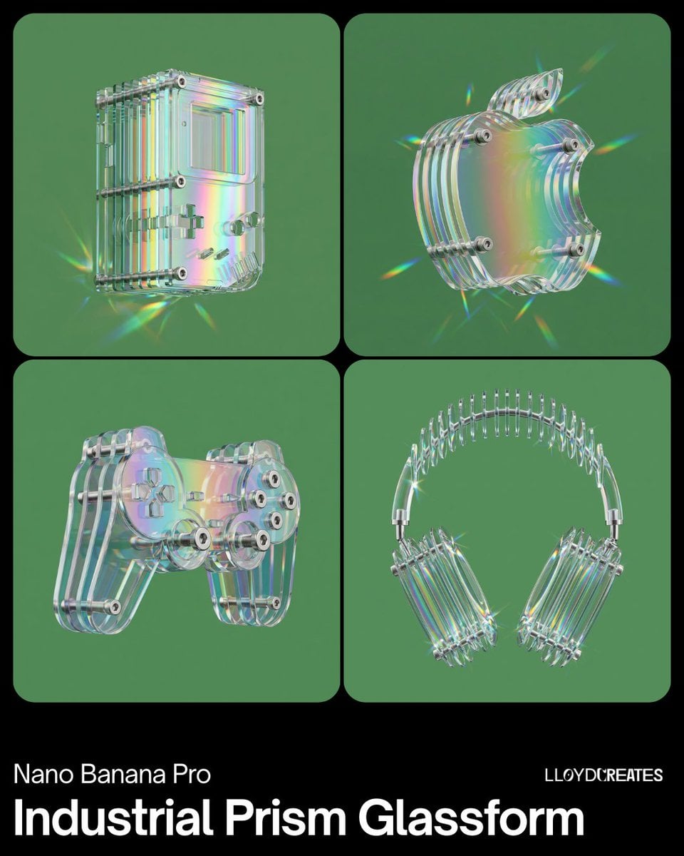Prismatic Acrylic Layer Product Shot