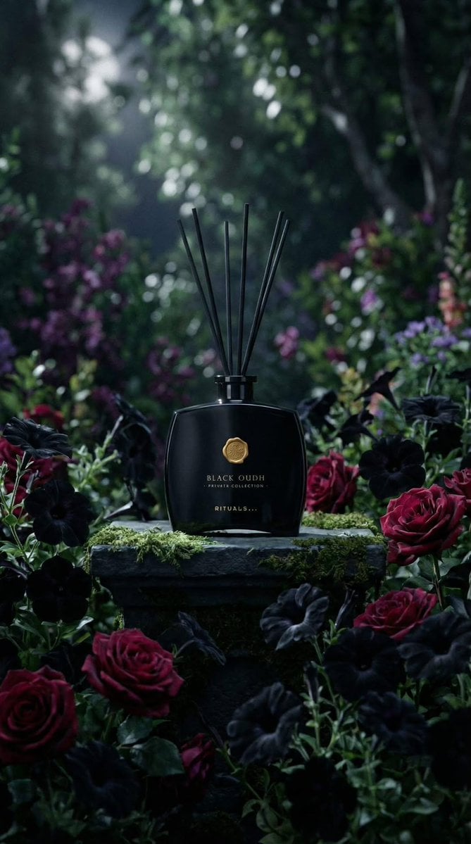 Black Oudh Reed Diffuser Luxury Product Photo(2)