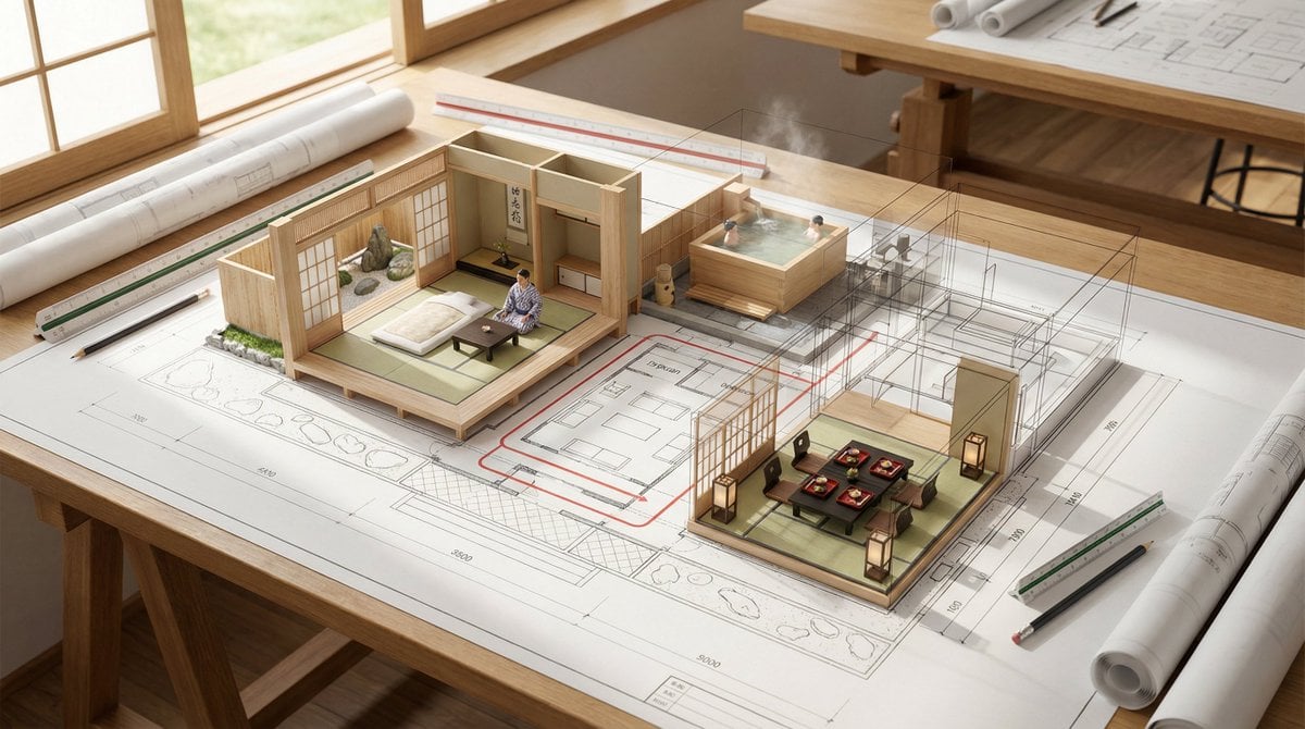 Architectural Floor Plan as a Living Miniature (2)