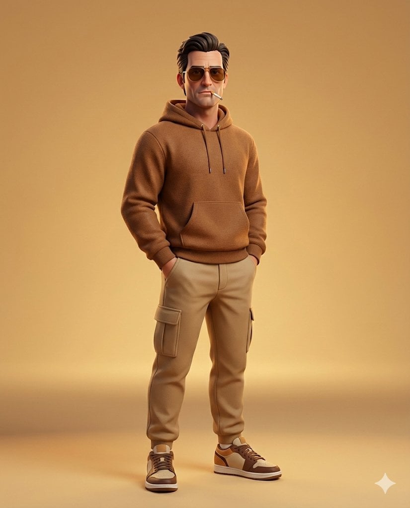 Full-Body 3D Streetwear Character Design(3)