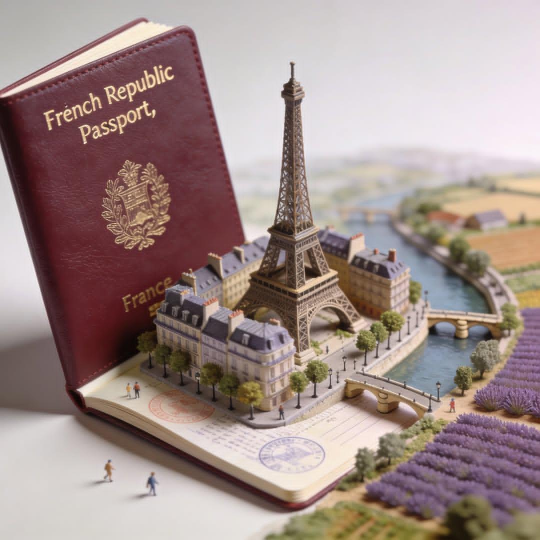 Luxury Passport Country Diorama(4)