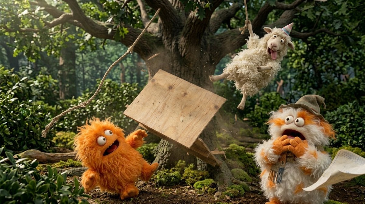 Four-Part Fluffy Creature Treehouse Story(2)