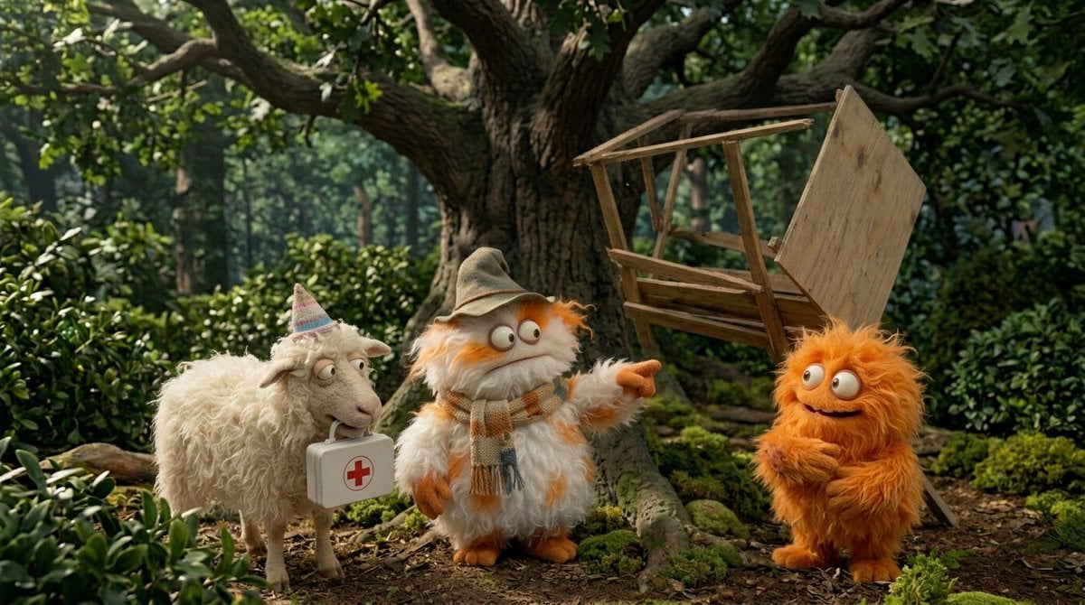 Four-Part Fluffy Creature Treehouse Story(3)