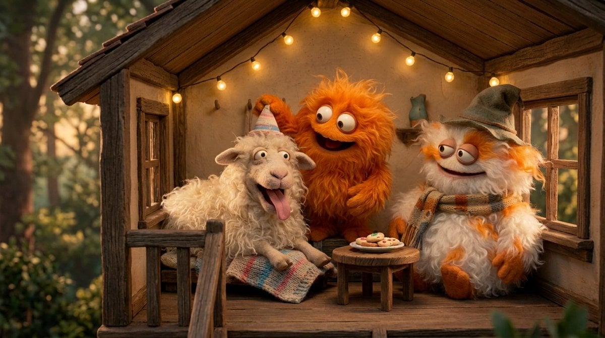 Four-Part Fluffy Creature Treehouse Story(4)