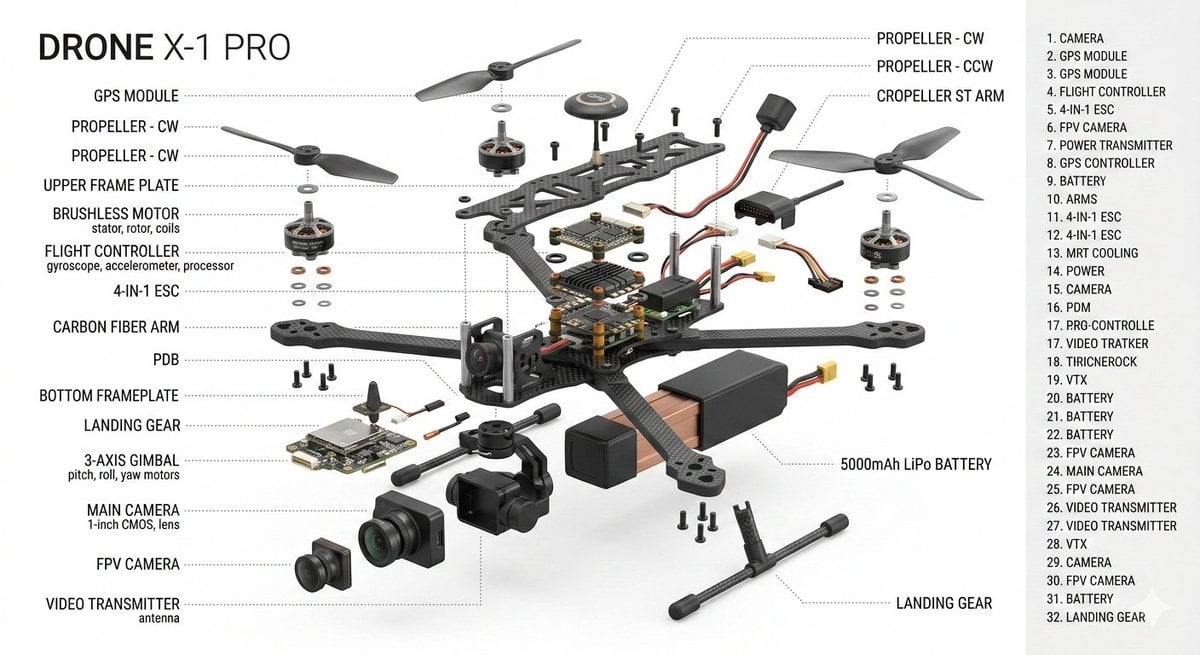 Exploded Product or Vehicle Design View (2)