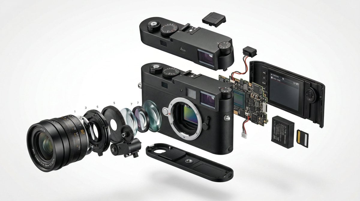 Minimalist Luxury Product Exploded View Shot(3)