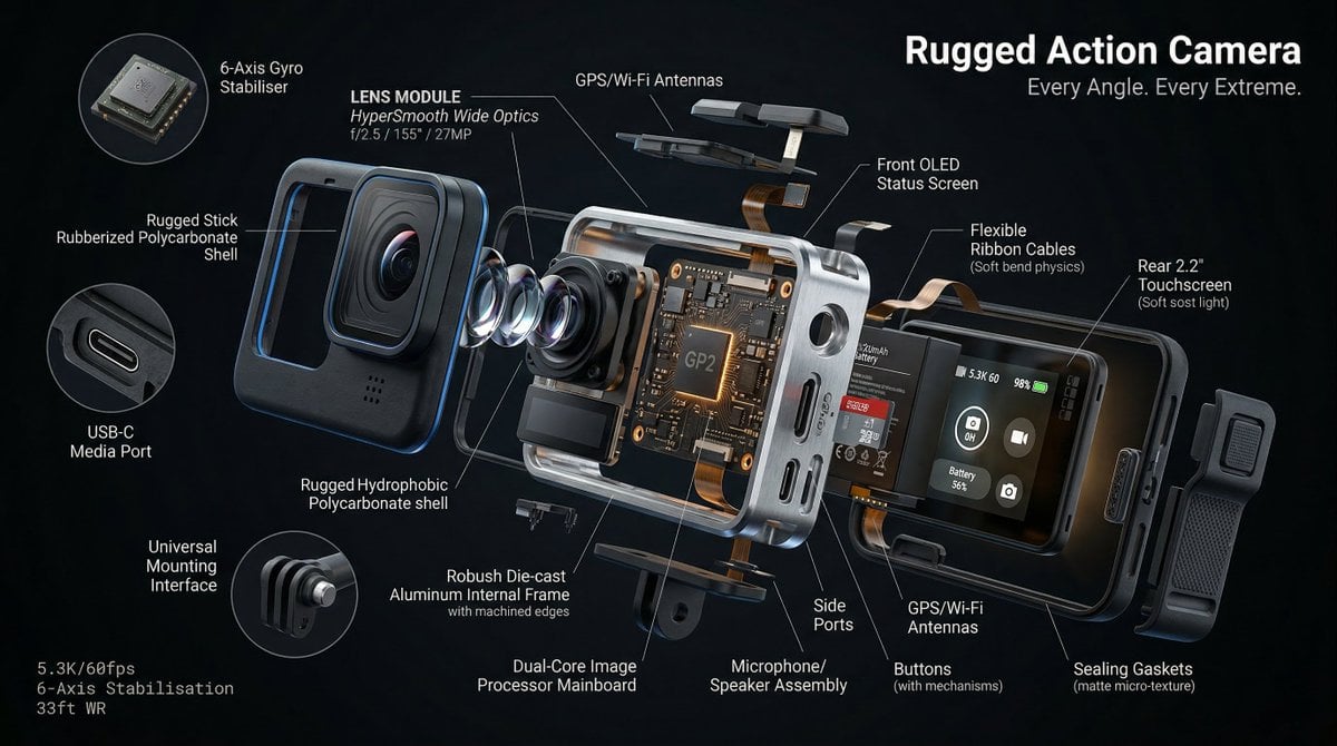 Radial Product Exploded View Component Breakdown(4)