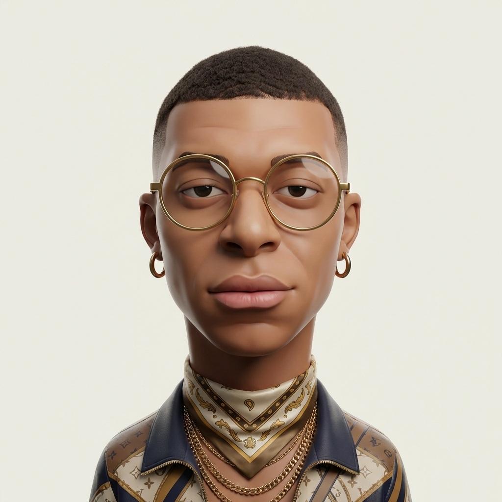 Street-Luxury 3D Caricature Character Portrait(3)