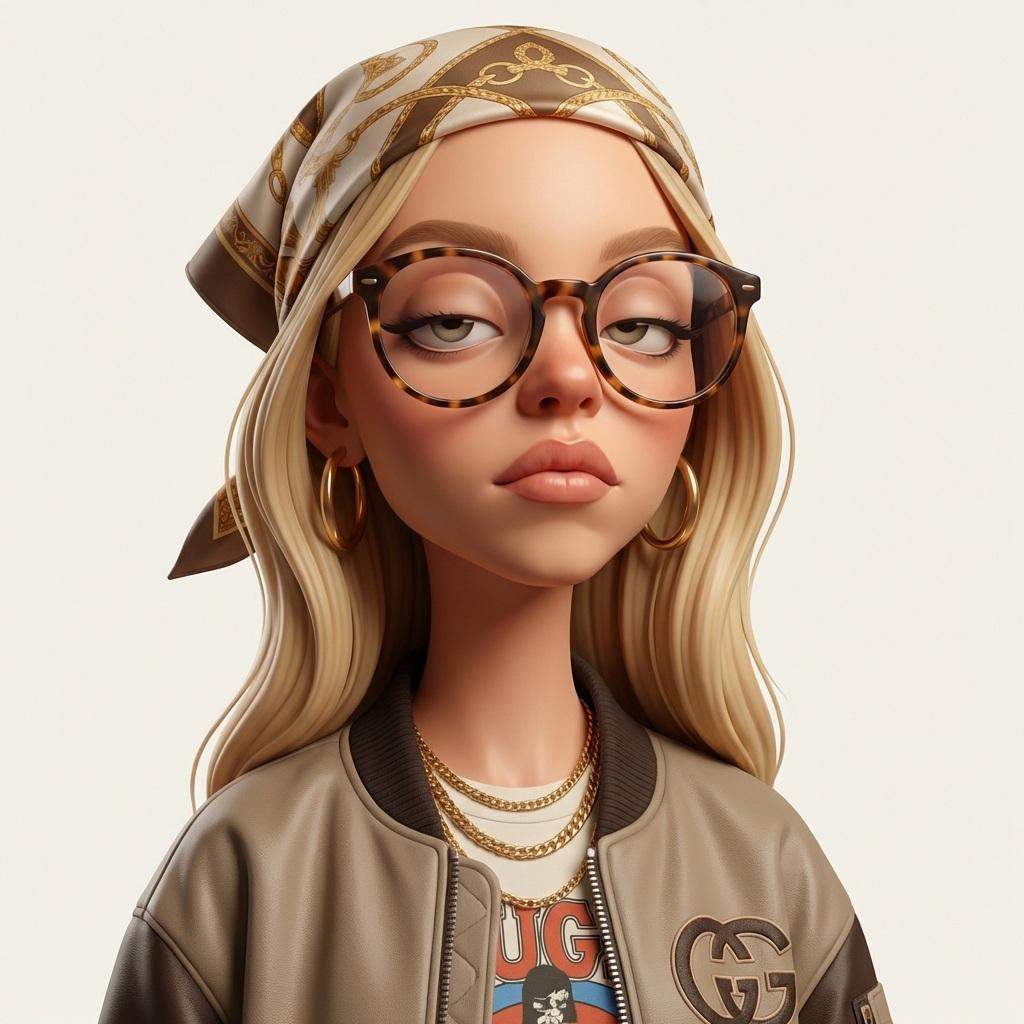 Street-Luxury 3D Caricature Character Portrait(4)