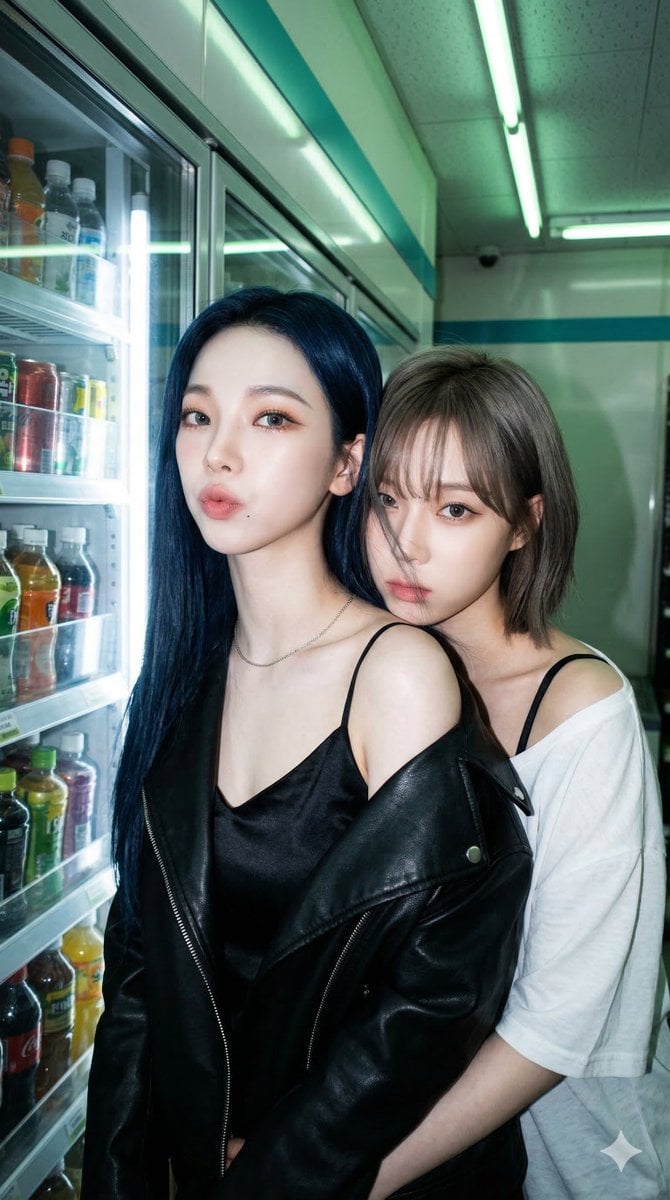 CCD Flash K-Pop Convenience Store Portrait(2)