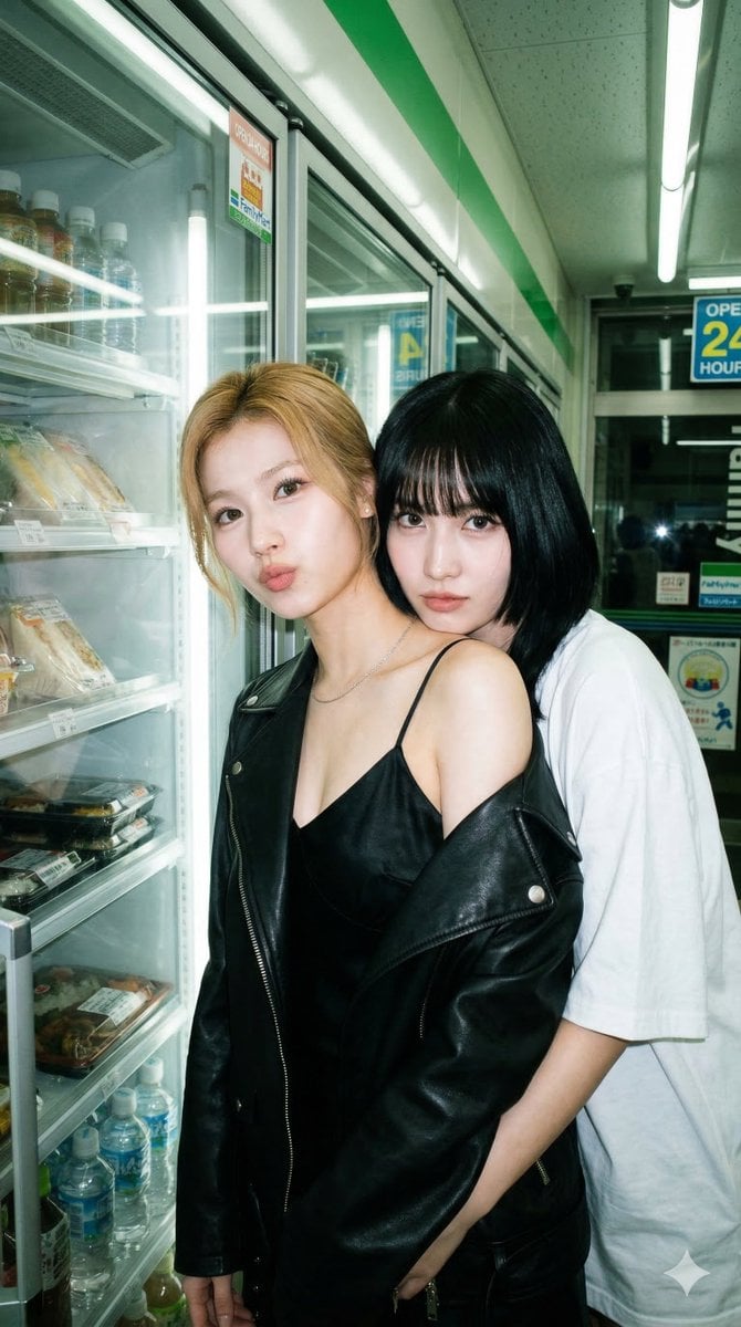 CCD Flash K-Pop Convenience Store Portrait(3)