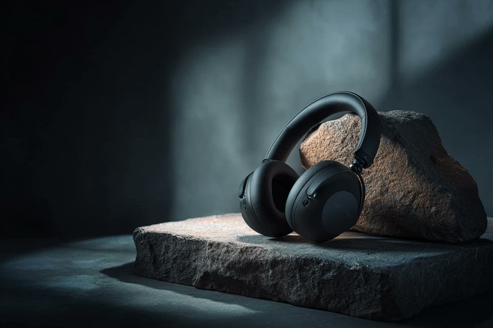 Minimal Studio Product Shot on Gradient Background(2)