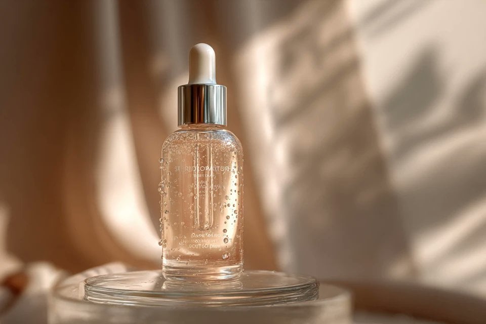 Minimal Studio Product Shot on Gradient Background(3)