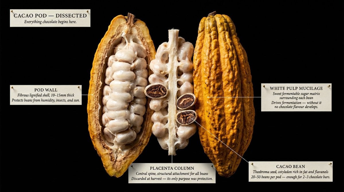 Dissected Natural Object Specimen Diagram(4)