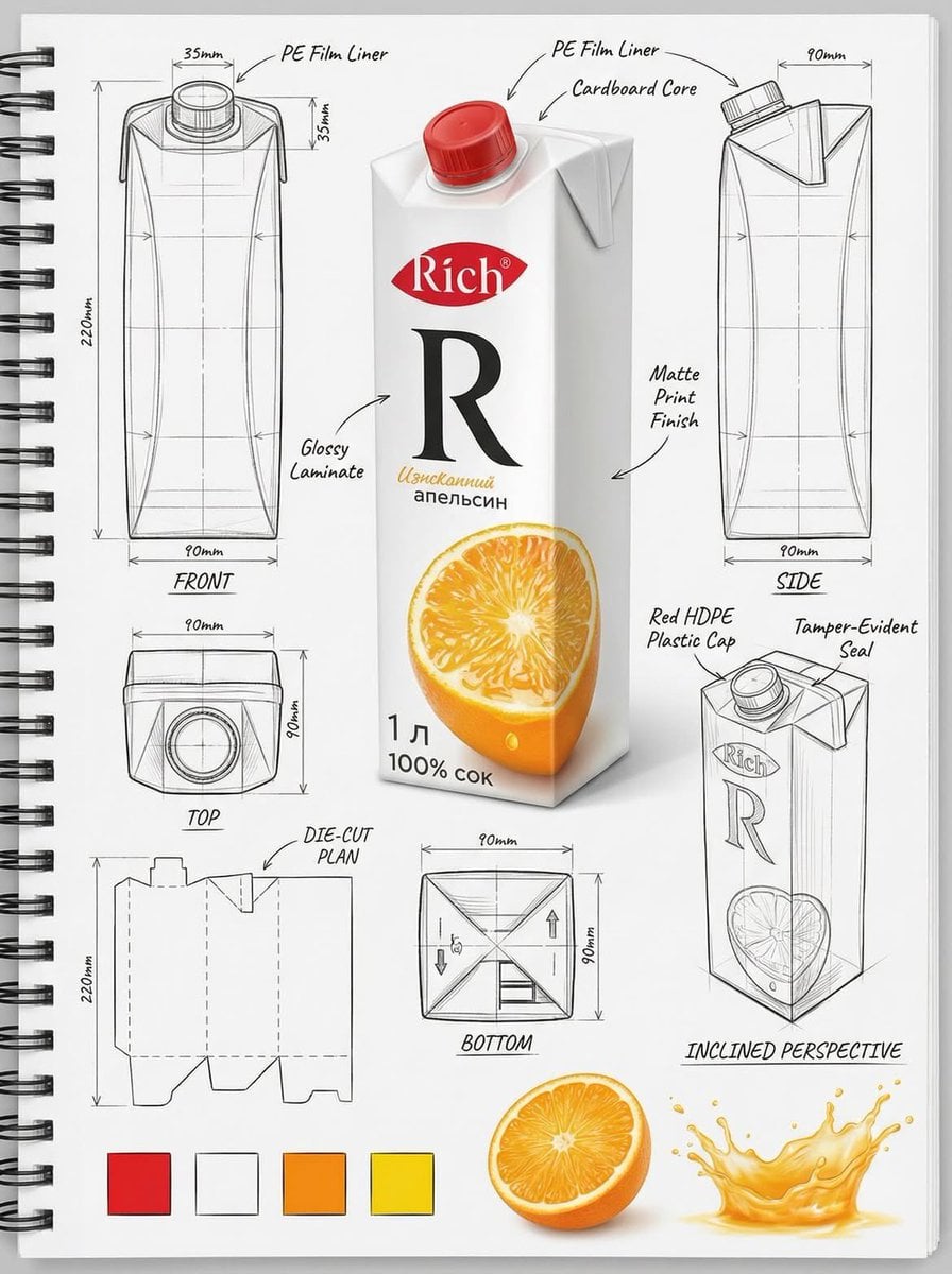 Industrial Packaging Design Illustration Sheet(3)