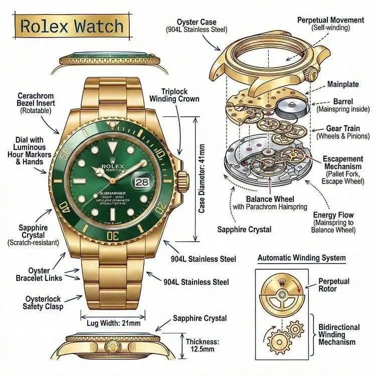 Technical Object Infographic with Cutaway Labels(3)