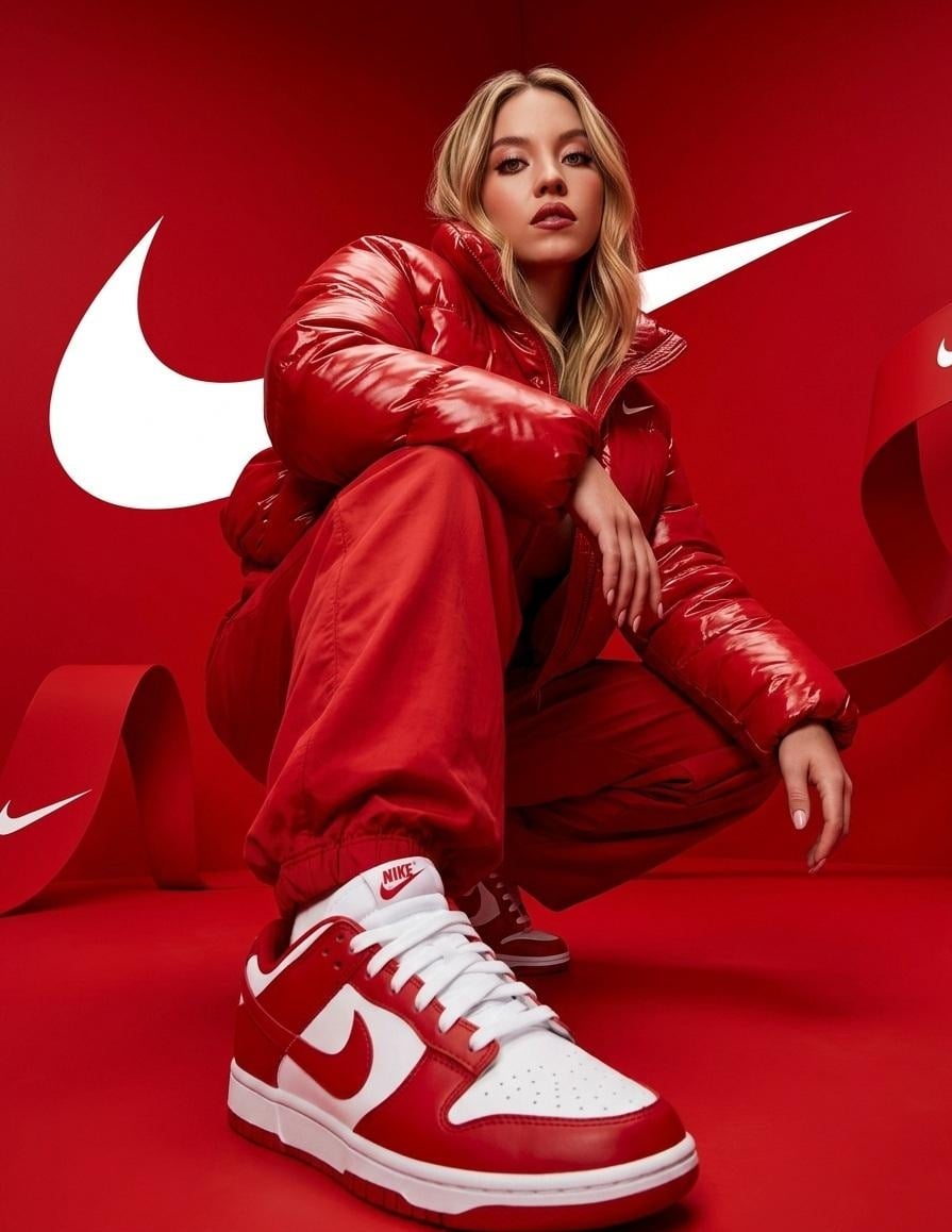 Red Streetwear Campaign Portrait(2)