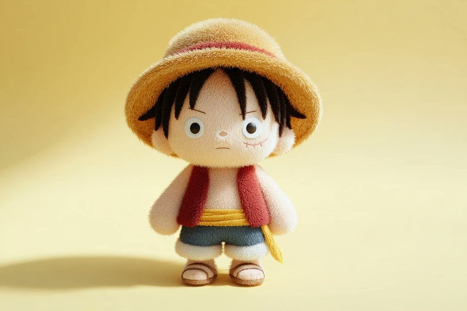 Cute Full-Body Plush Character Design (2)