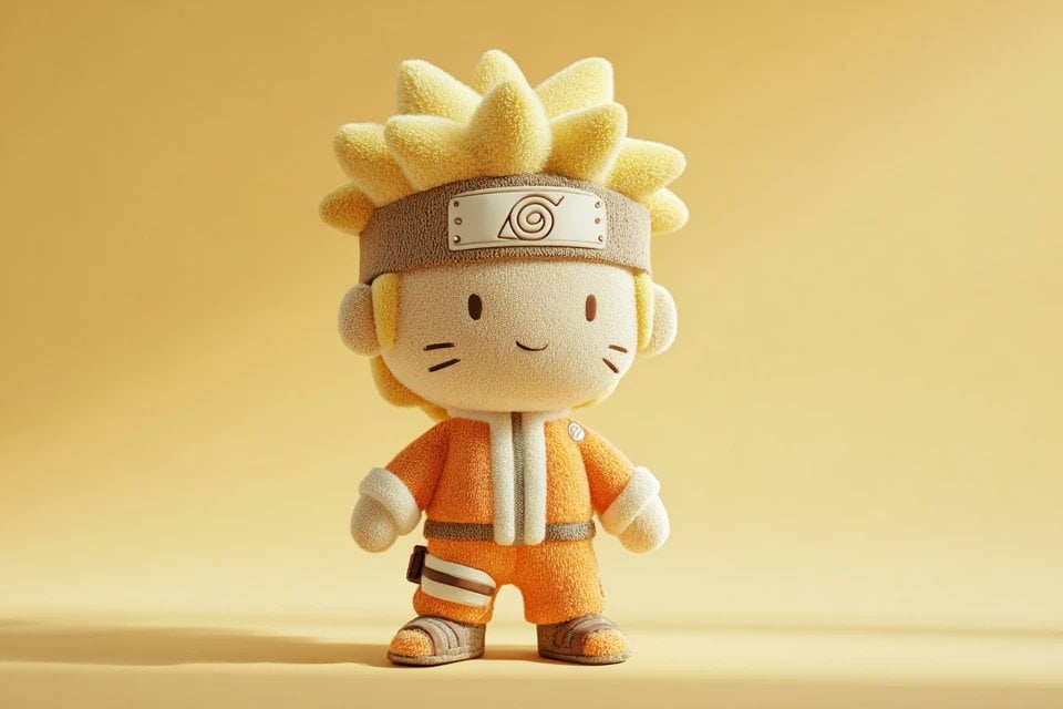 Cute Full-Body Plush Character Design (4)