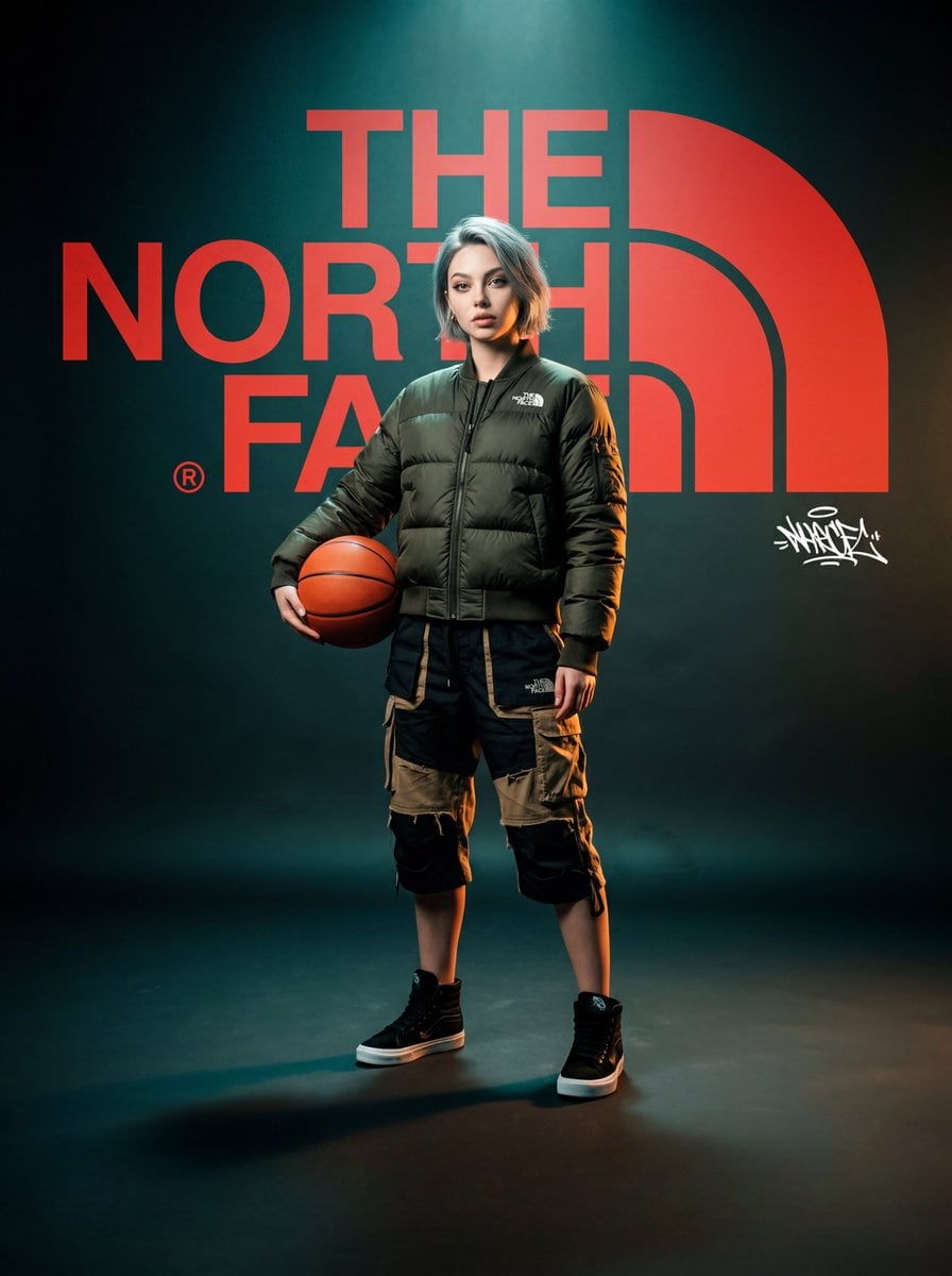 The North Face Techwear Basketball Concept Poster