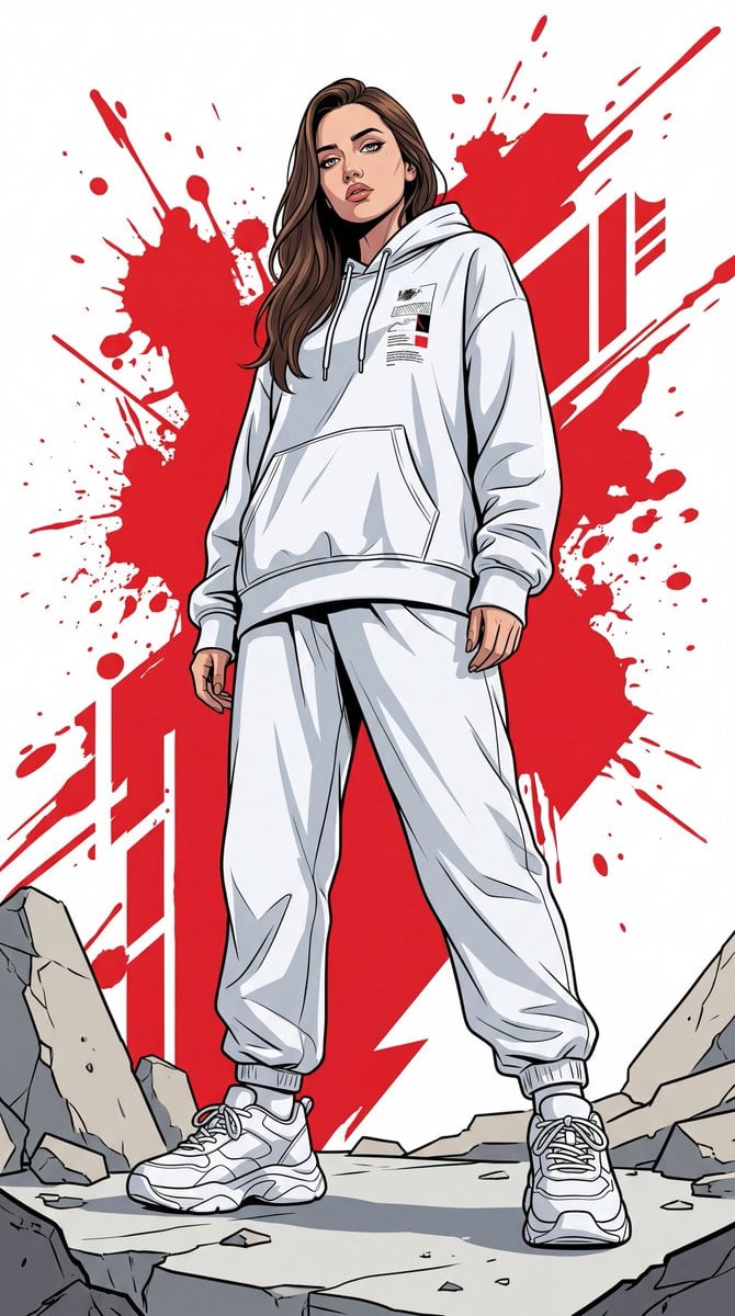 Urban Streetwear Man Character Illustration(2)