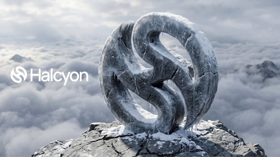 Frosted Stone Logo Monument on a Mountain Peak(4)