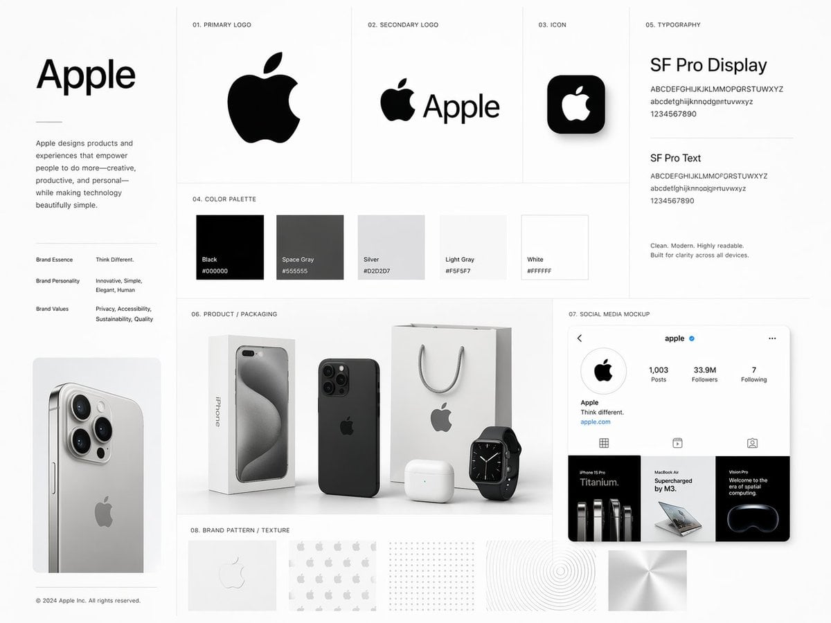 Premium Brand Kit Board for a Complete Identity System(4)