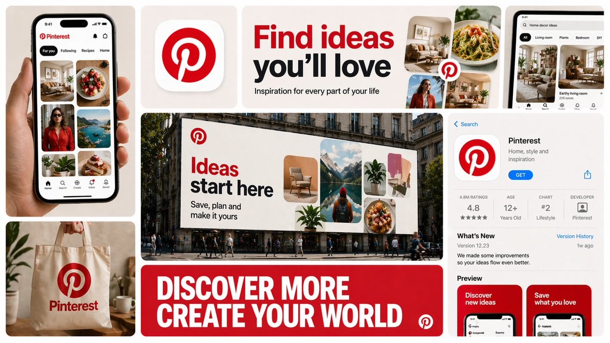 Adaptive Bento Grid Brand Campaign Collage