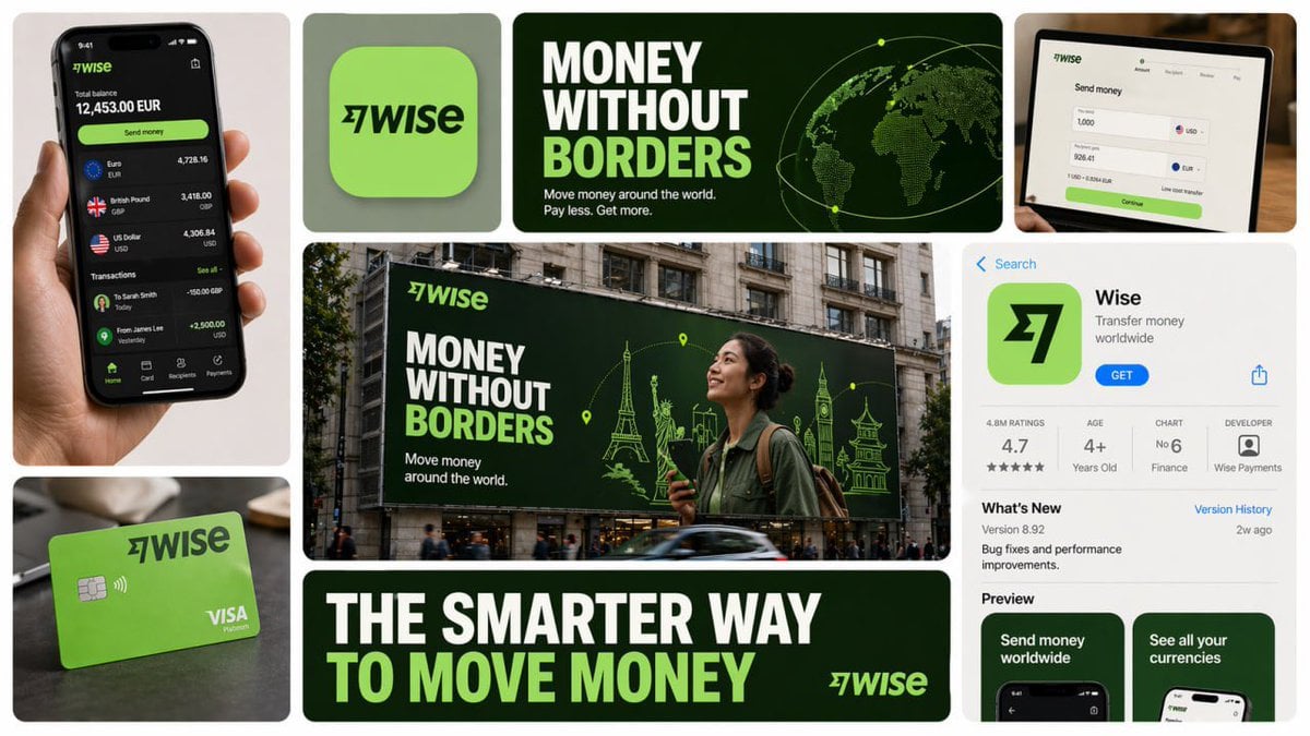Adaptive Bento Grid Brand Campaign Collage