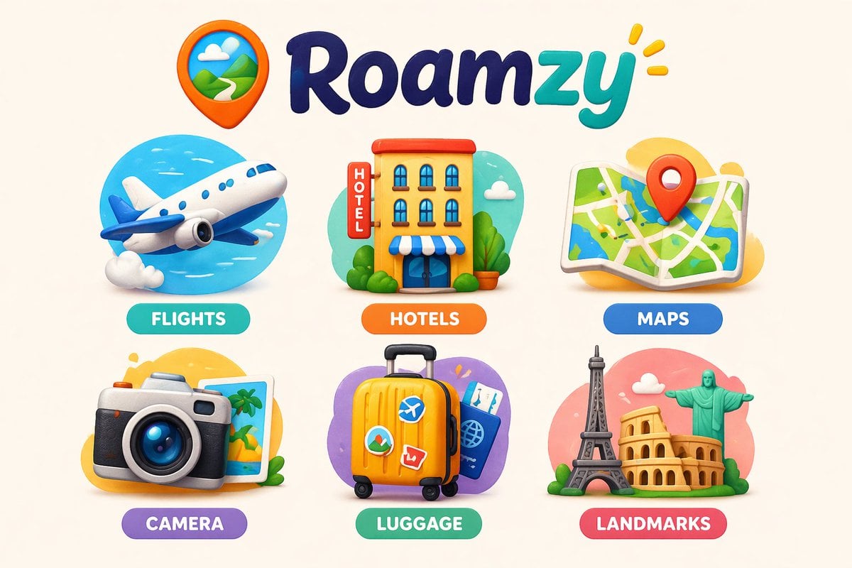 Playful Brand Icon Collection for Apps and UI(3)